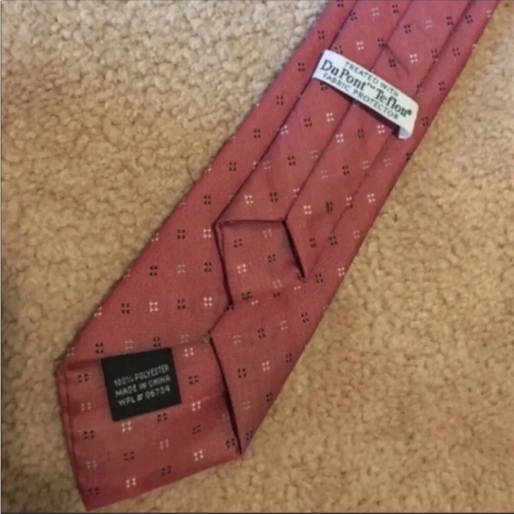 🎻Boys DuPonte Red Clip On Tie